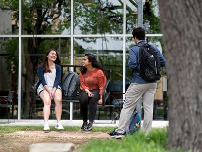 Students On Mall